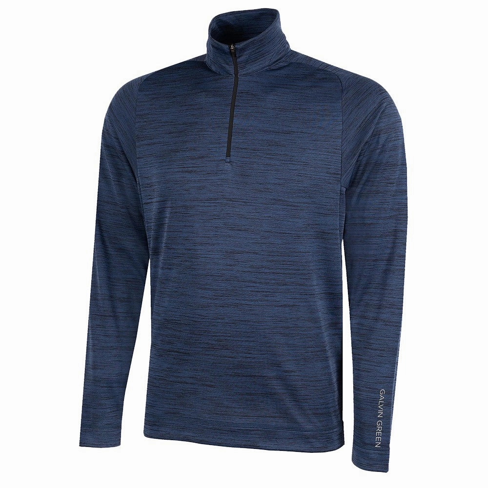 Galvin Green Dixon Golf Pullover Navy - FW22 Men MultiPocket Configuration