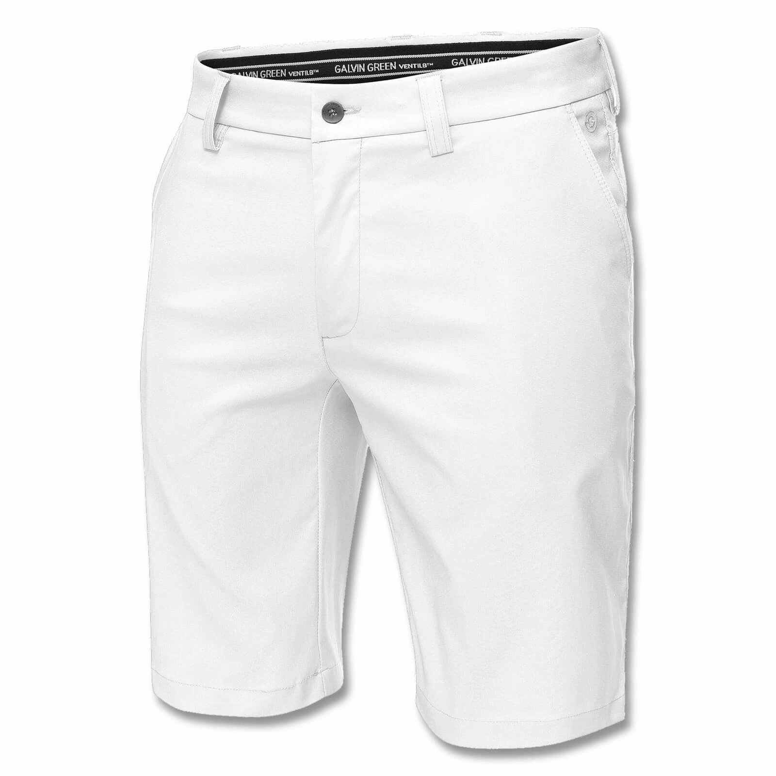 Galvin Green Paolo Ventil8 Golf Shorts White - SS22 Men tie-dye look