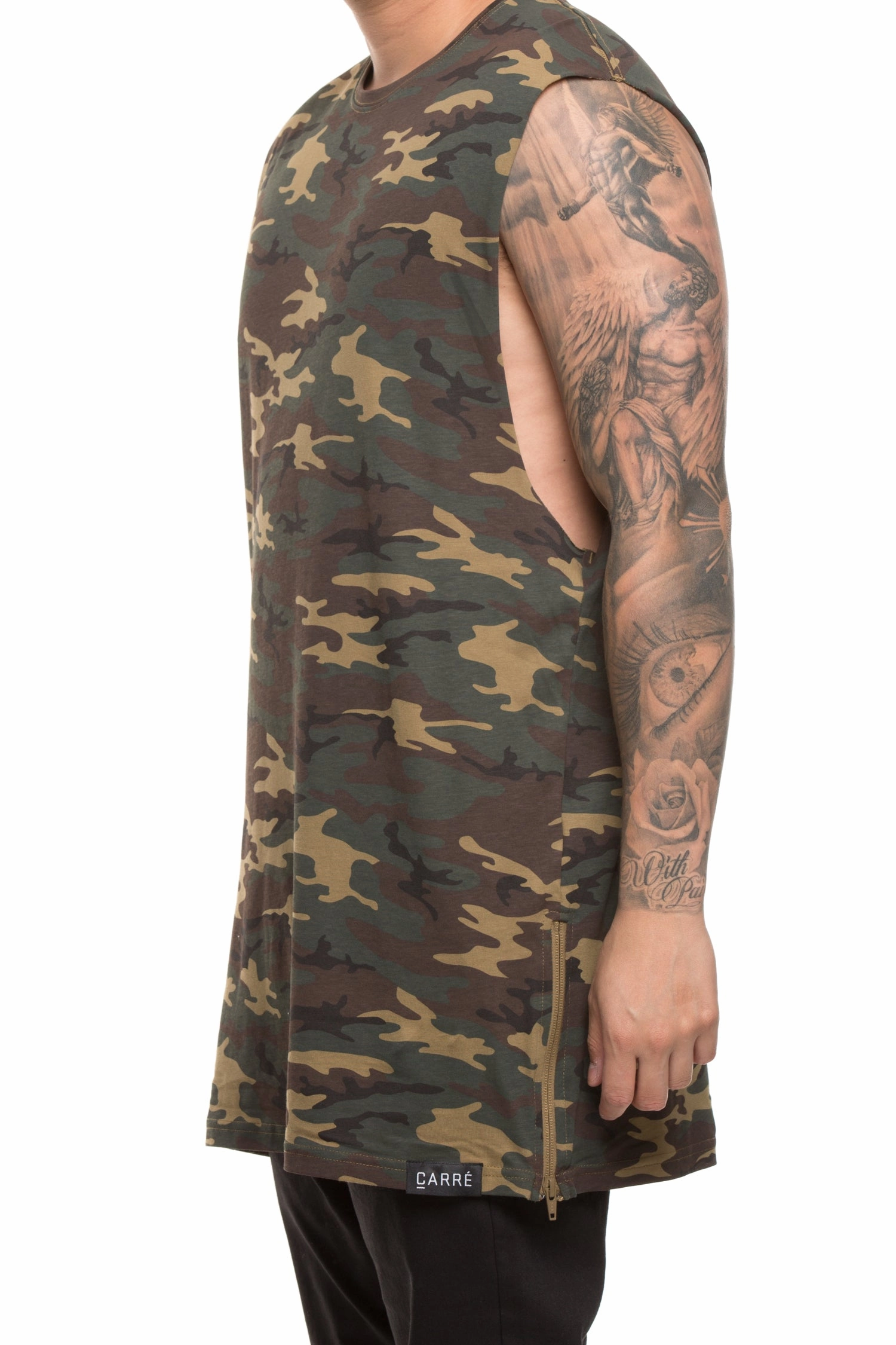 Carr?? Capone 3.0 Muscle Tee Camo Trendy Style Stylish and Cozy