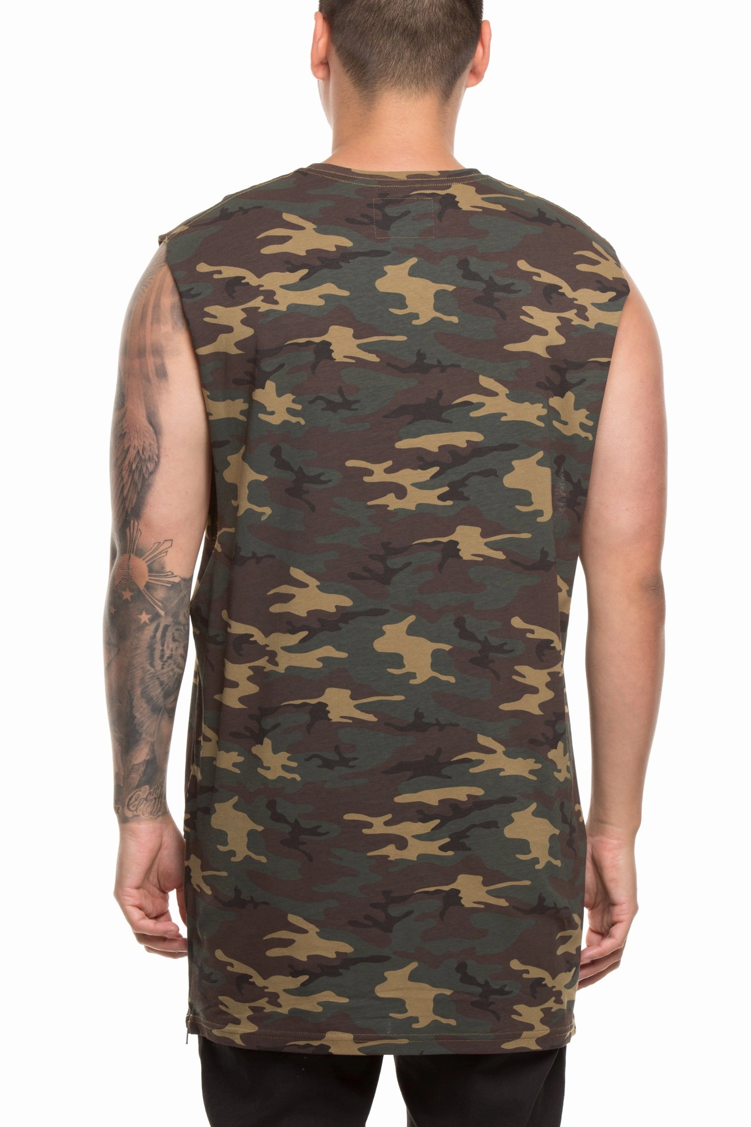 Sublimation Resistant Fabric Carr?? Capone 3.0 Muscle Tee Camo