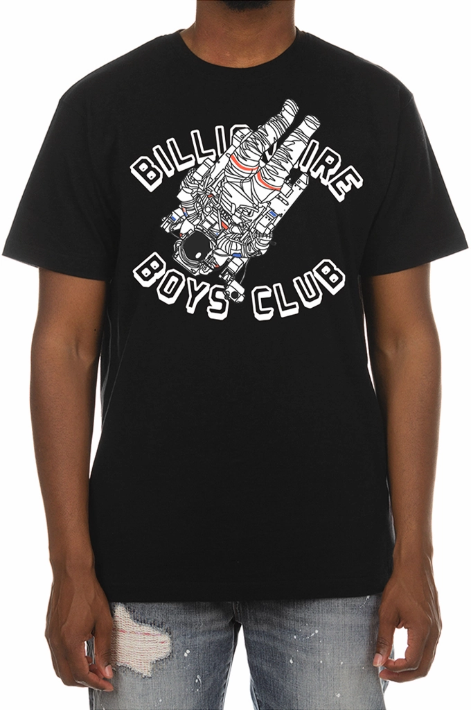 Billionaire Boys Club BB Billio Gravity SS Tee Distressed Hem Finish