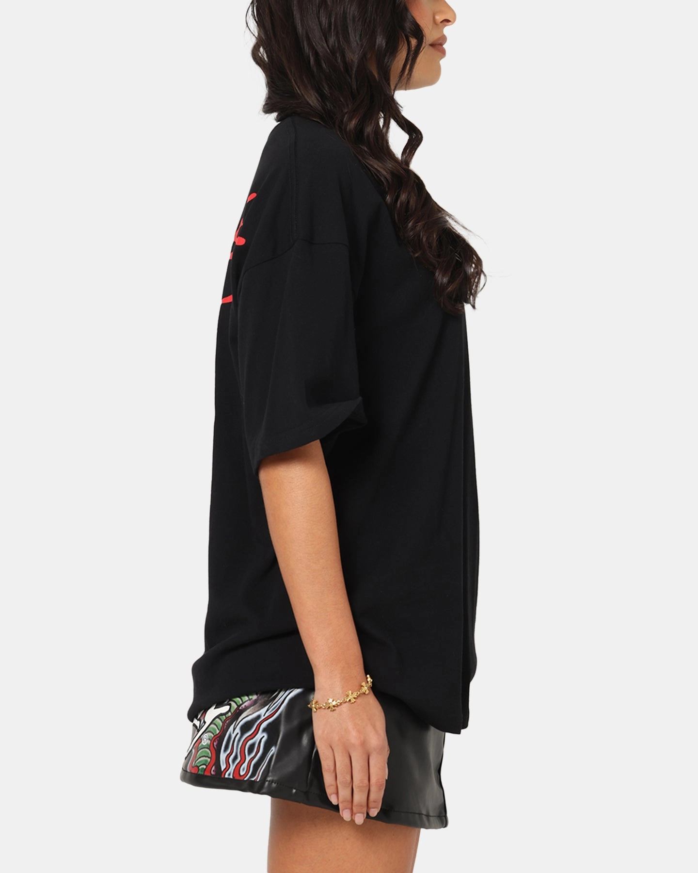 Elegant and Relaxed Breathable fabric Ed Hardy Flaming Skull T-Shirt Black