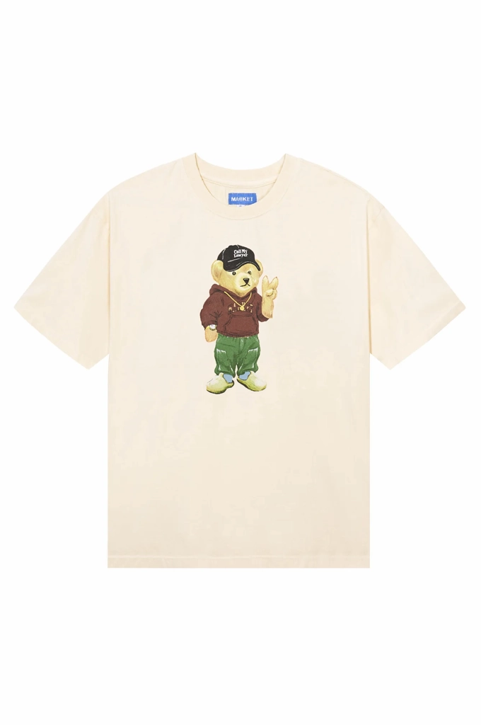 Casual Essentials Wear Fashion Essential Market Studios Peace Bear Tee
