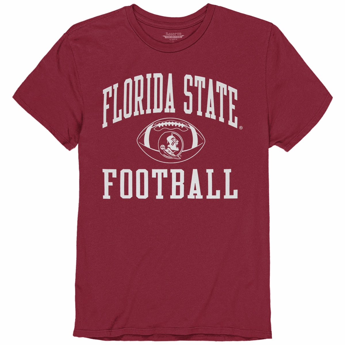 Light Design Blue 84 Men's Florida State Football Design Short Sleeve T-shirt - Garnet