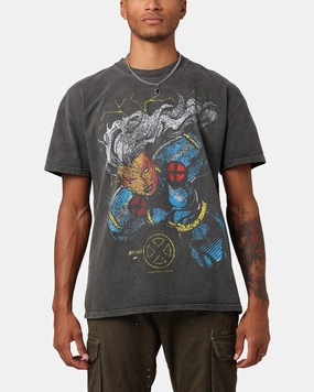 Marvel X-Men Storm Heavyweight T-Shirt Black Wash Premium Material Beaded details
