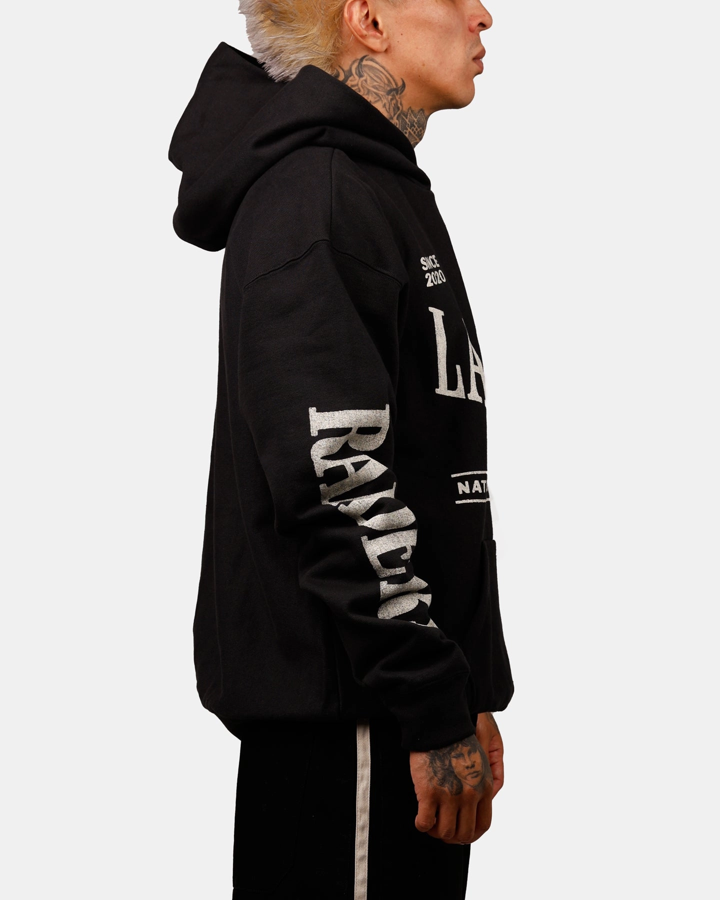 Wind Lock Layer Comfort 47 Las Vegas Raiders 'NFL Trophy Case' Premium Hoodie Black