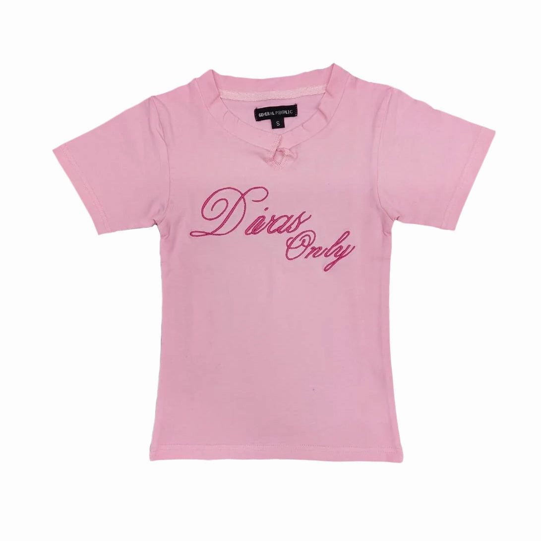 General Public Divas Only Tee 'Pink' Silk combination Thermal Regulating Layer
