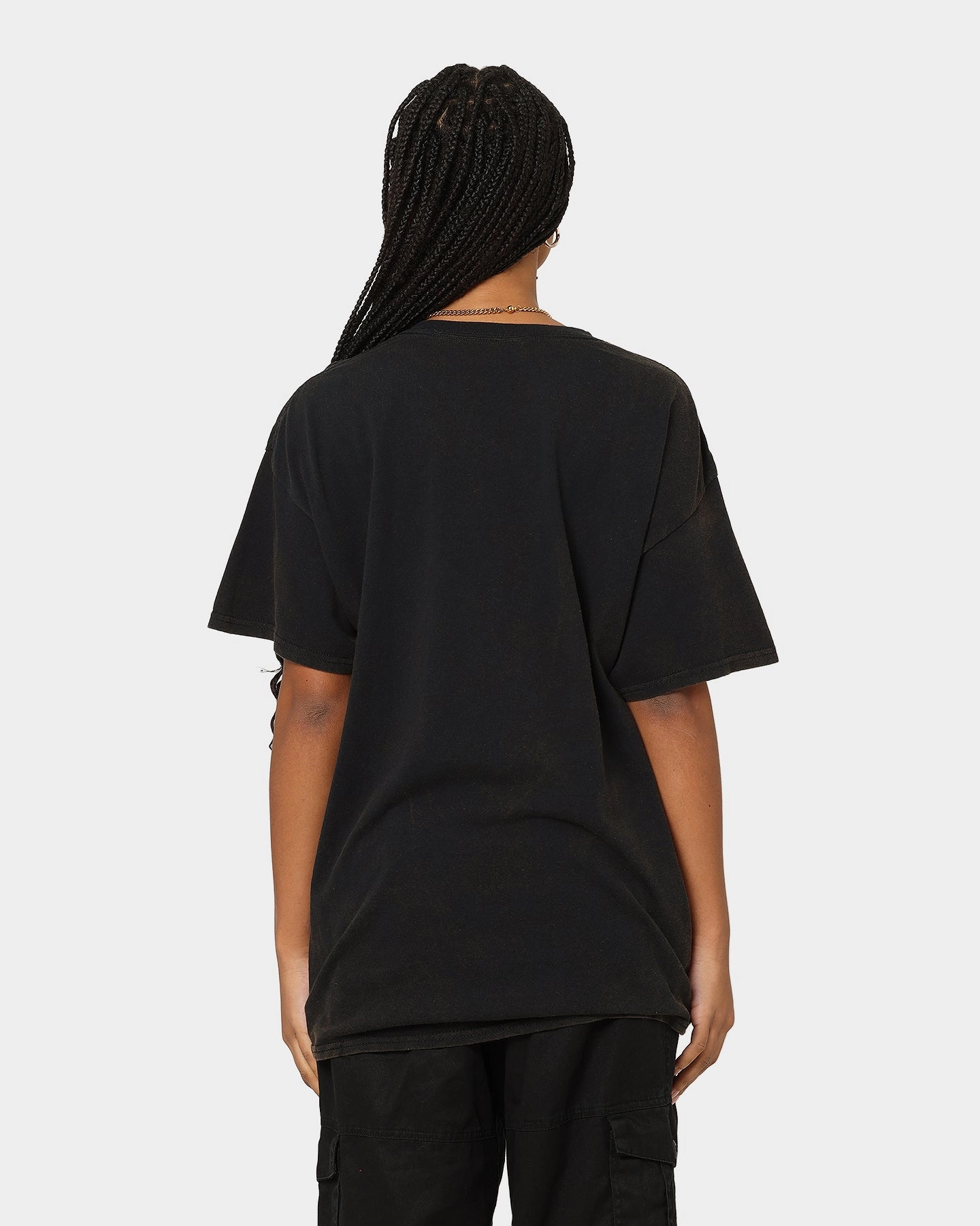 American Thrift Alaska Vintage T-Shirt Washed Black Comfortable And Trendy