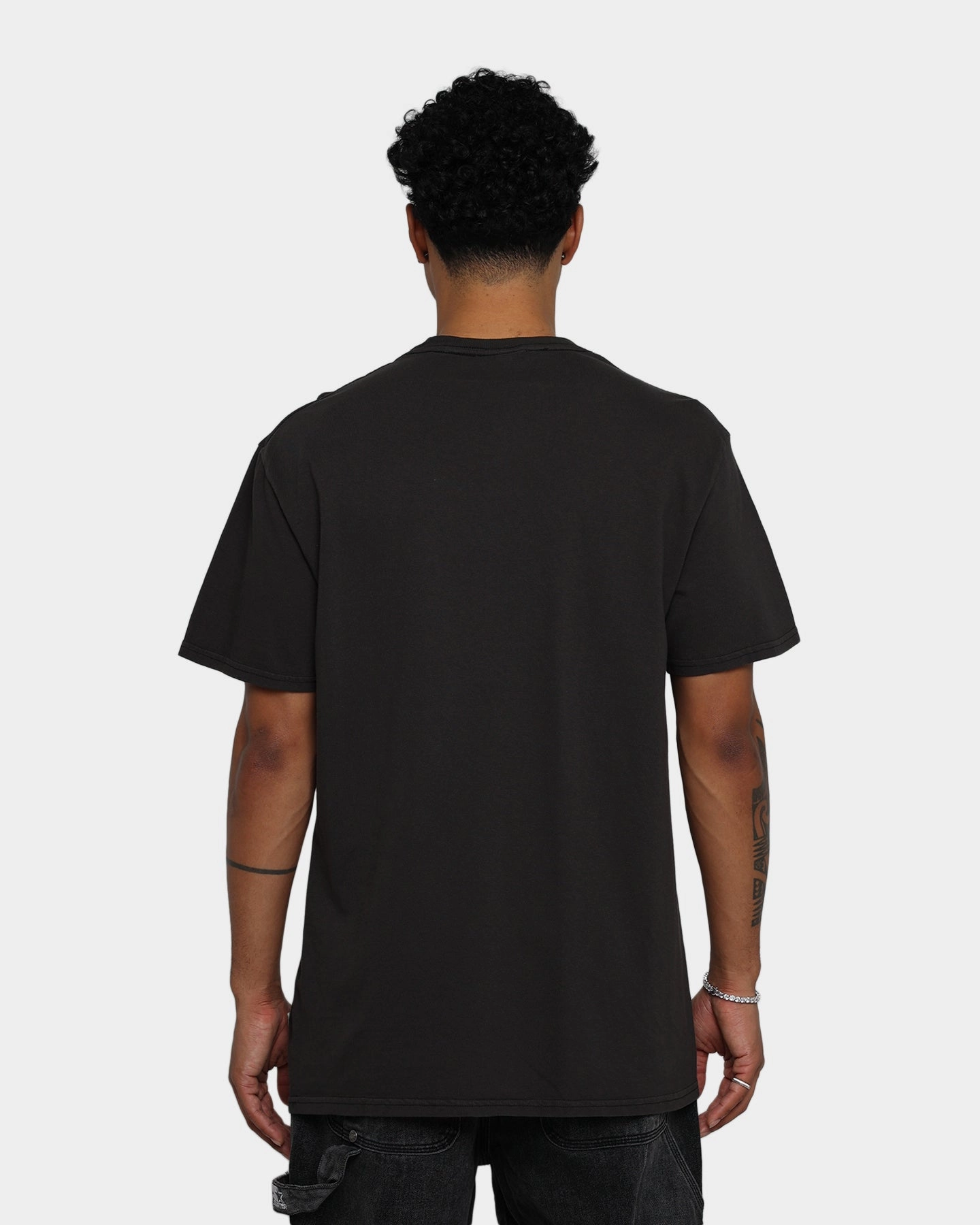 Perfect for Layering Workout Gear HUF X Marvel Brock Vintage T-Shirt Washed Black