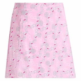 Gfore Carabiner Silky Tech Nylon A-Line Golf Skort Lilac - SP25 Women Laidback Mood