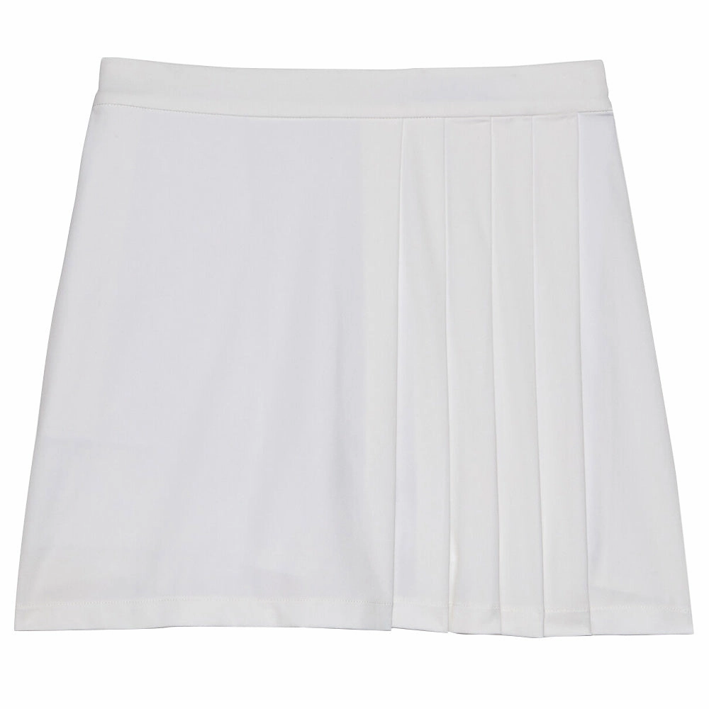 Gfore Side Pleat Luxe 4-Way Stretch Twill Golf Skort Snow - FW23 Women Future Fashion Blogger Favorite