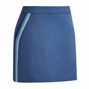 Gfore Tux 4-Way Stretch Twill Golf Skort Slate - FA23 Women Earth Tones All Day Comfort