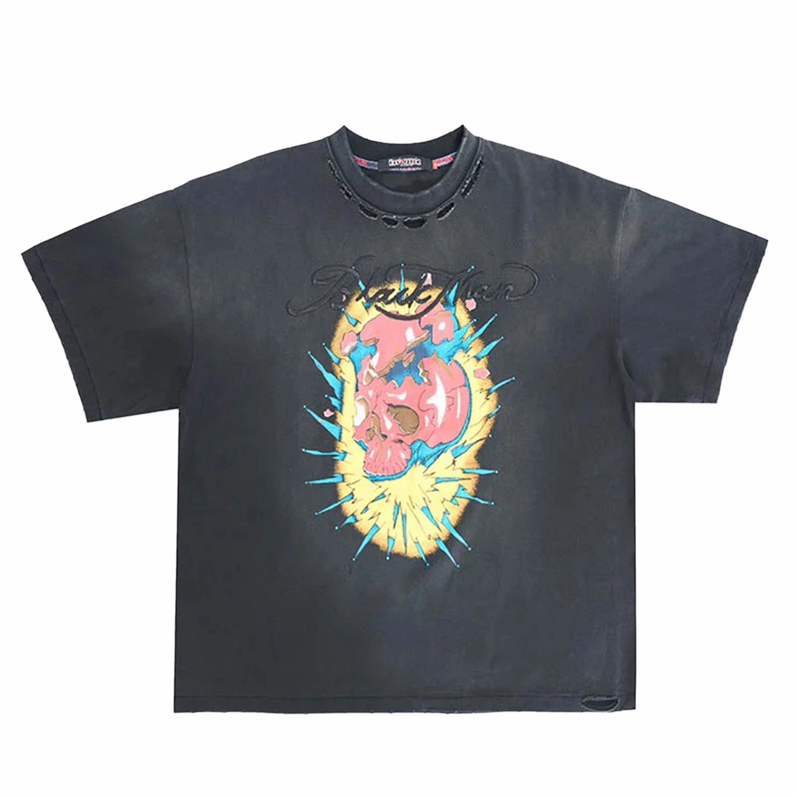 Black Angels In Flight Pangea Where is Africa T-shirt "Black" Sustainable production Easy Care