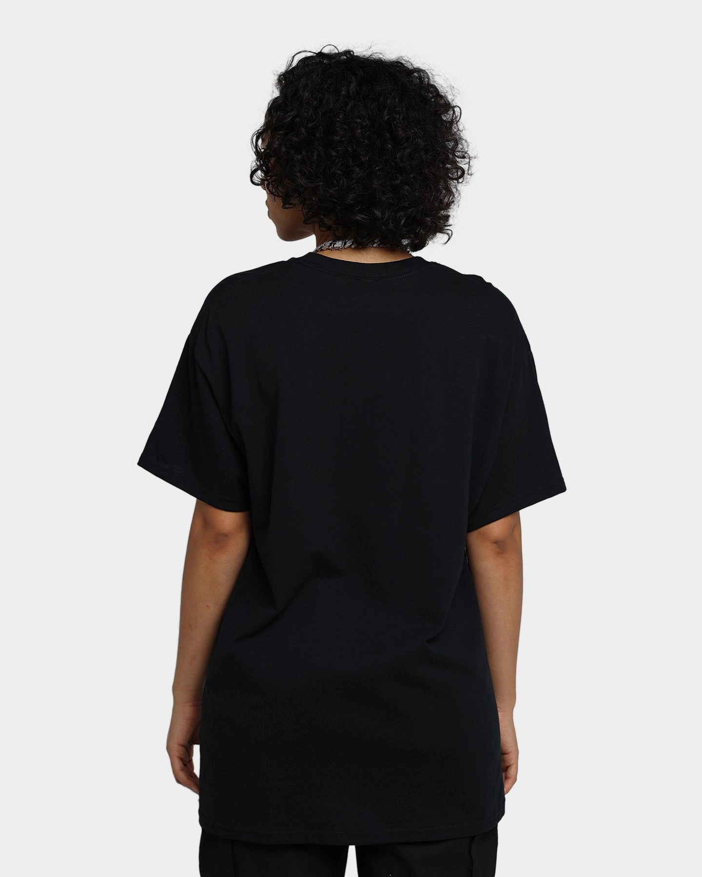 Casual Chic Goat Crew Air Force Vintage T-Shirt Black