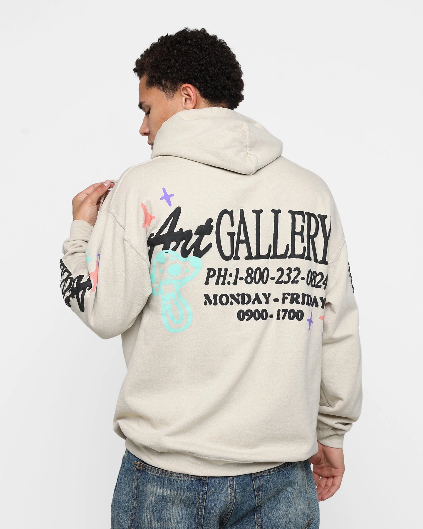 Goat Crew Art Gallery Hoodie Sand Easter wear