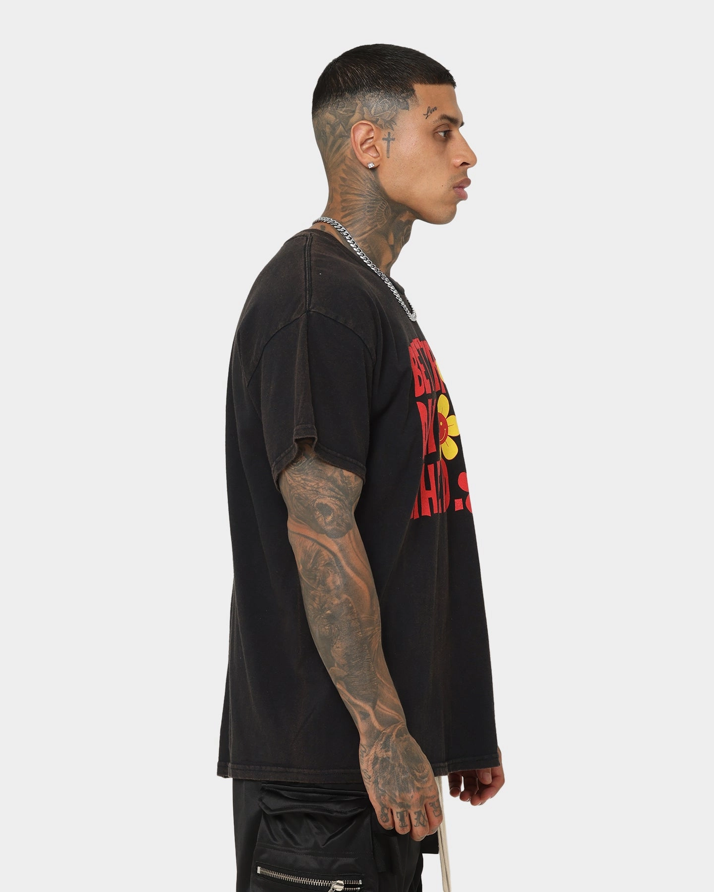 Fashion-Forward Minimalist fashion Goat Crew Better Days Vintage T-Shirt Black Wash