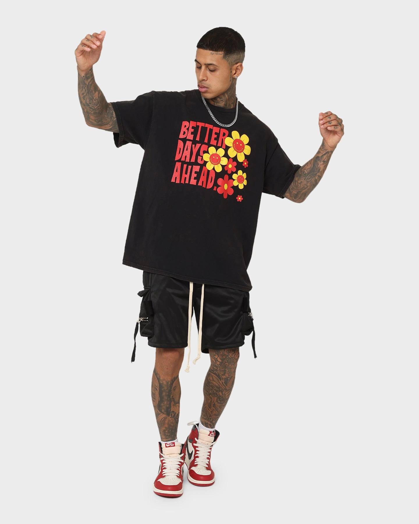 Goat Crew Better Days Vintage T-Shirt Black Wash Stylish Comfort