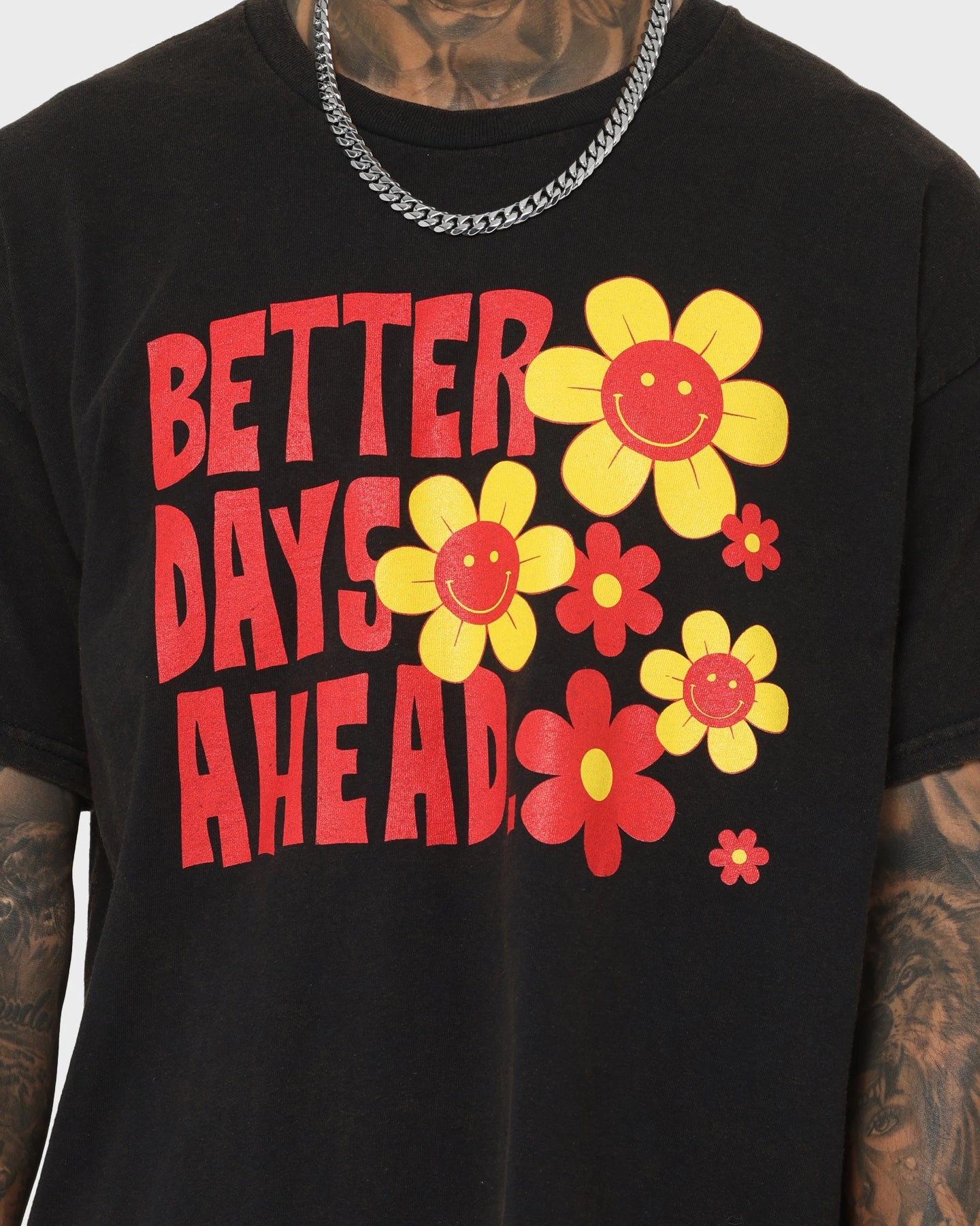 Goat Crew Better Days Vintage T-Shirt Black Wash Travel Trend Smart Outfit