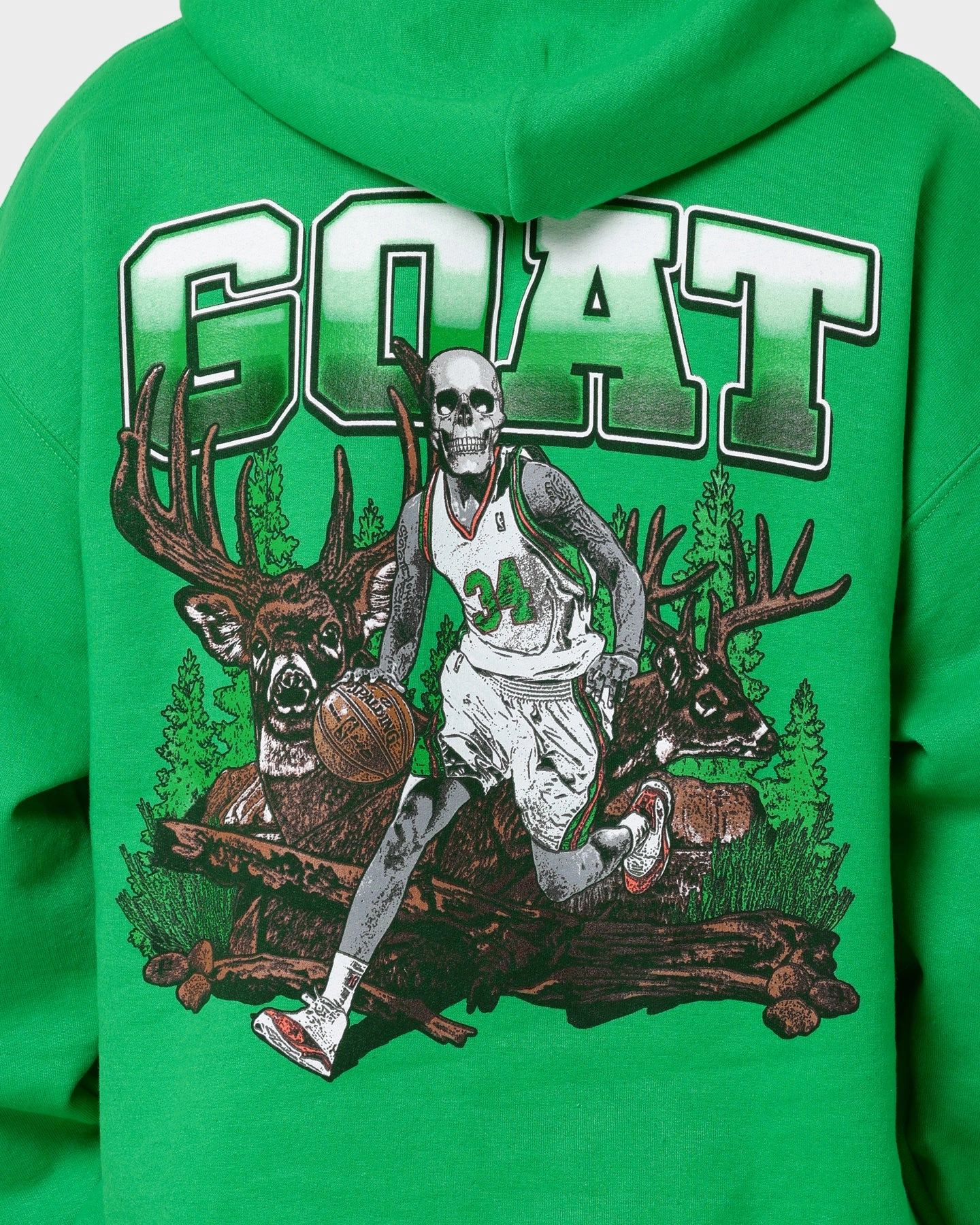 Goat Crew Buck Hunter Hoodie Black High-Tech Protection suitable for school days