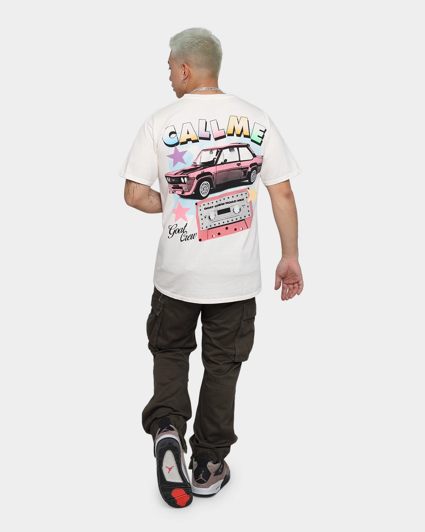 in demand Goat Crew Call Me Vintage T-Shirt Off White