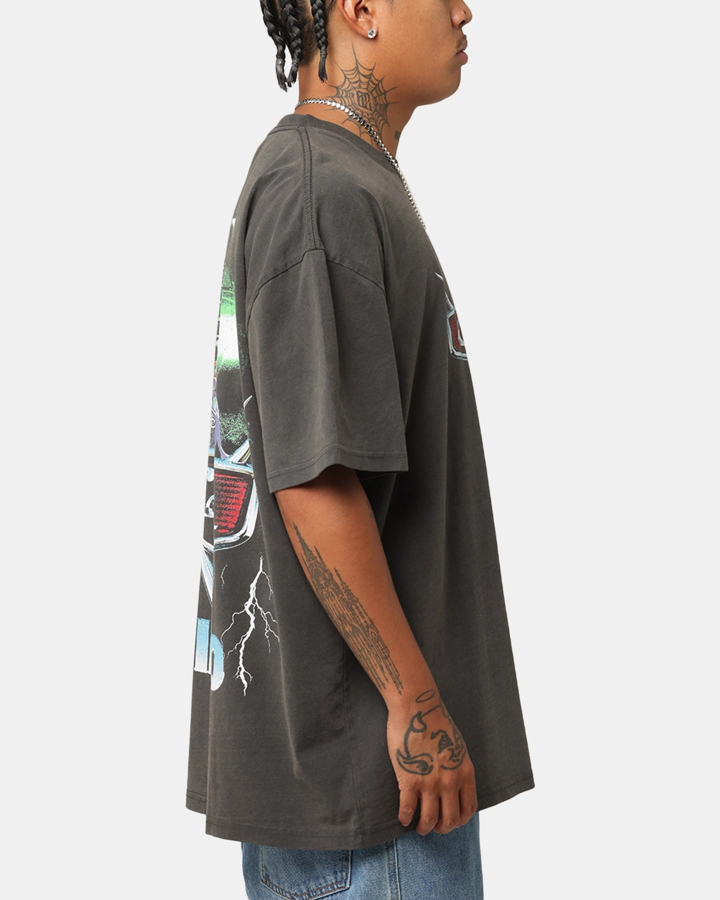 Essential Piece Goat Crew Disney And Pixar Cars Wingo Heavy T-Shirt Black Wash