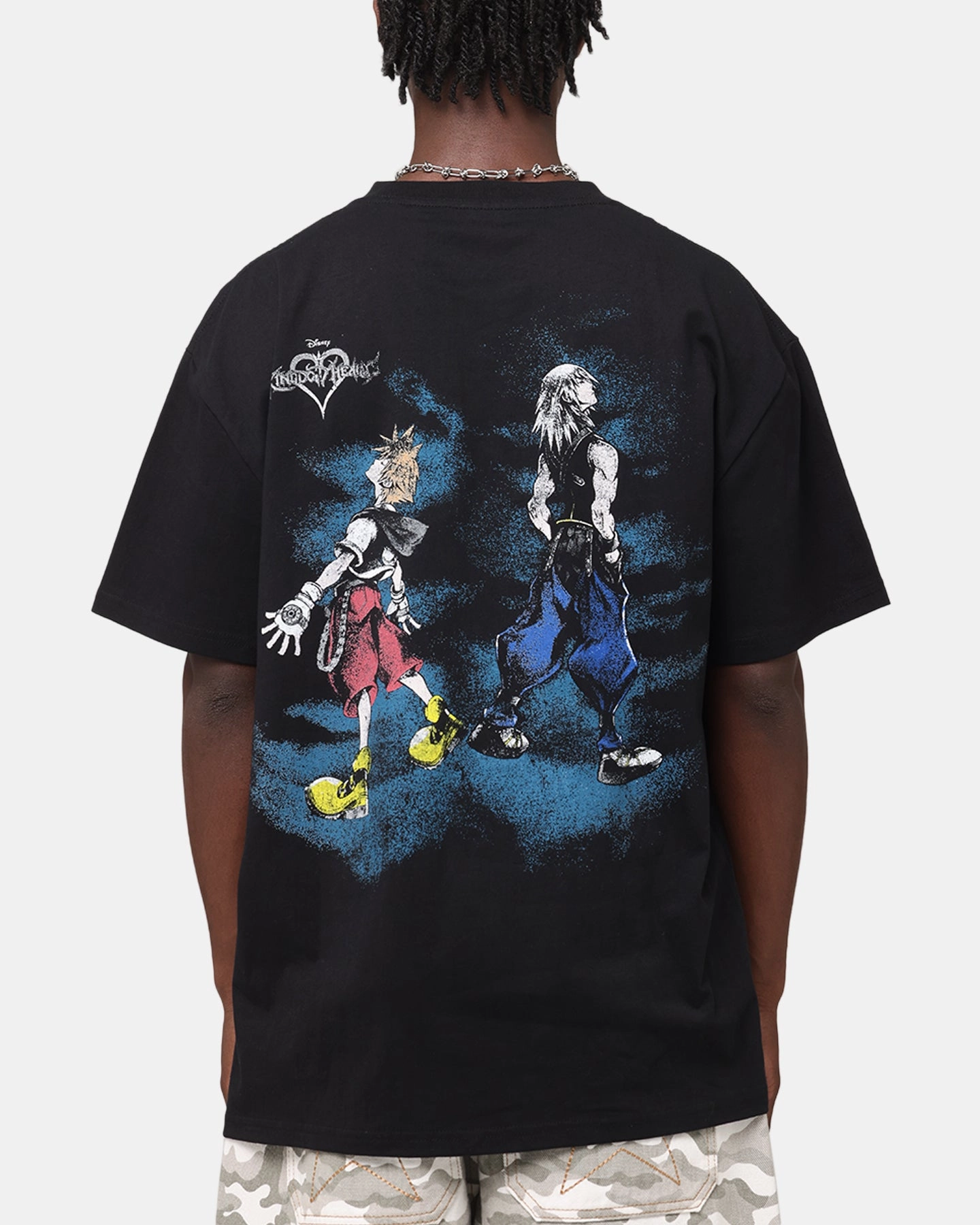 Goat Crew Disney Kingdom Hearts Gang Heavyweight T-Shirt Black coordinate with other items
