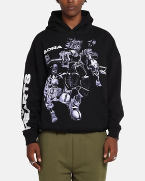 Goat Crew Disney Kingdom Hearts Gang Premium Hoodie Black low - quality parts
