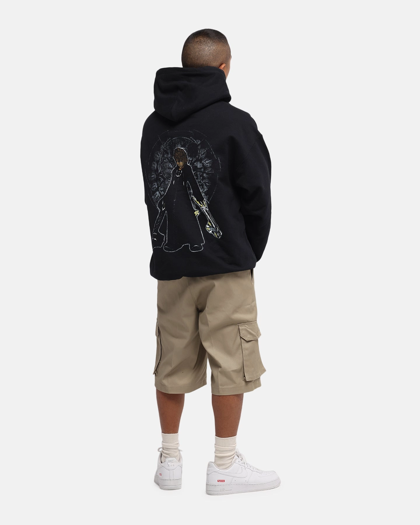 Goat Crew Disney Kingdom Hearts Roxas Hoodie Black Windproof Layer