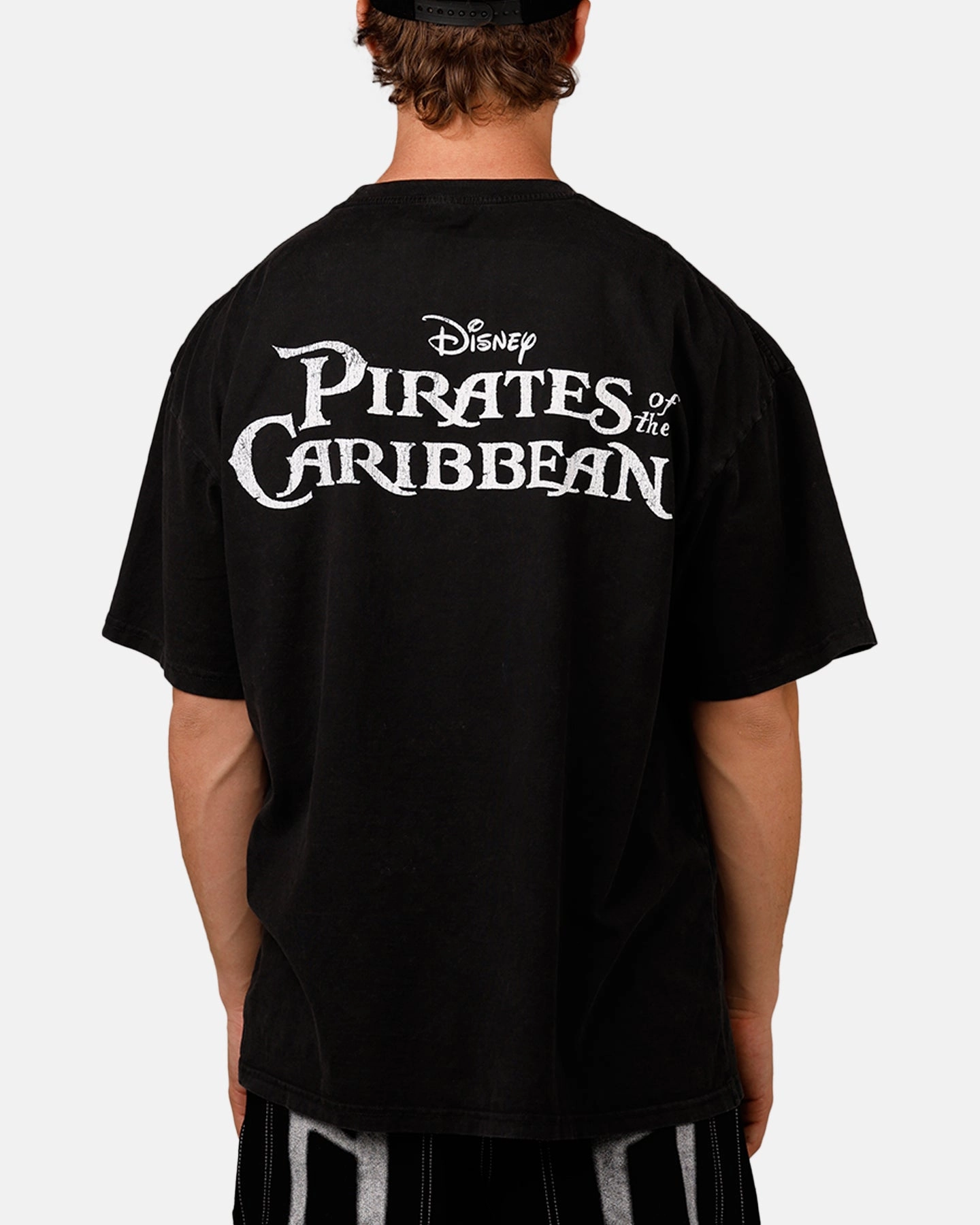 Goat Crew Disney Pirates Of The Caribbean Davy Jones Heavy T-Shirt Vintage Black BiodegradableMaterial