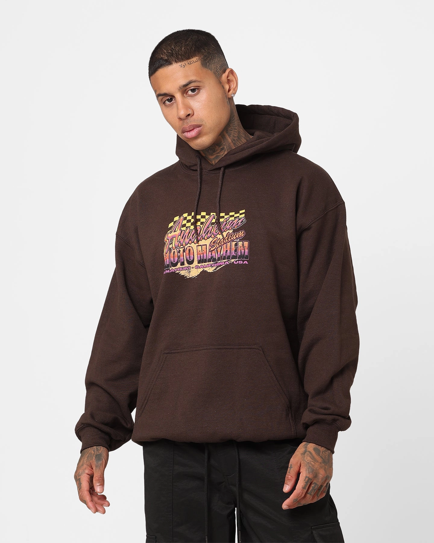 Sombrero Goat Crew Goat Moto Hoodie Brown