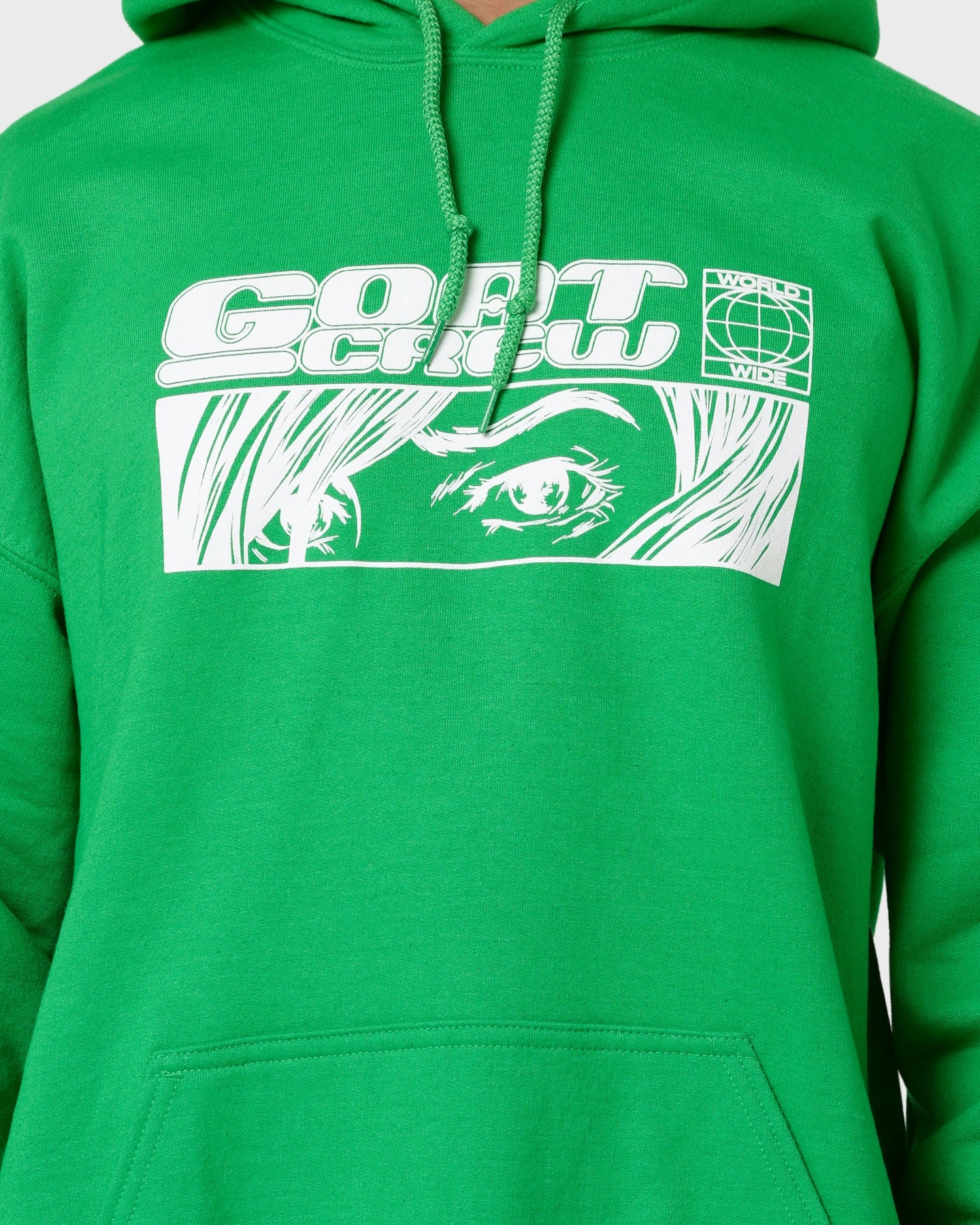suitable for performance costumes Goat Crew Harajuku Hoodie Green