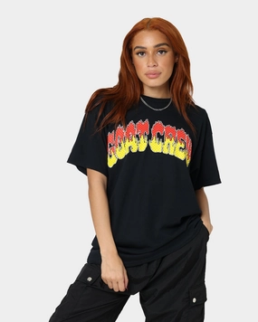 Goat Crew Hot Spike T-Shirt Black/Red/Yellow Versatile Comfort Style Street Outfit