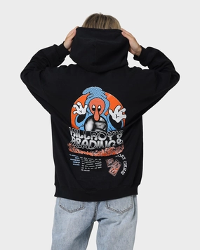 Goat Crew Kilroy Hoodie Black AdjustableHood Activewear