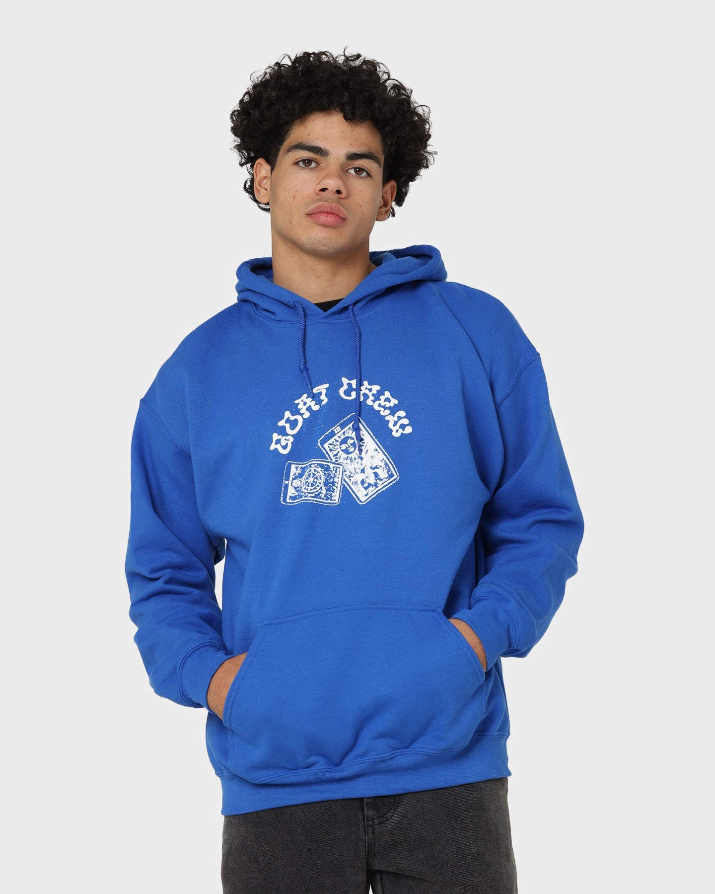 Slide Goat Crew Kilroy Hoodie Blue