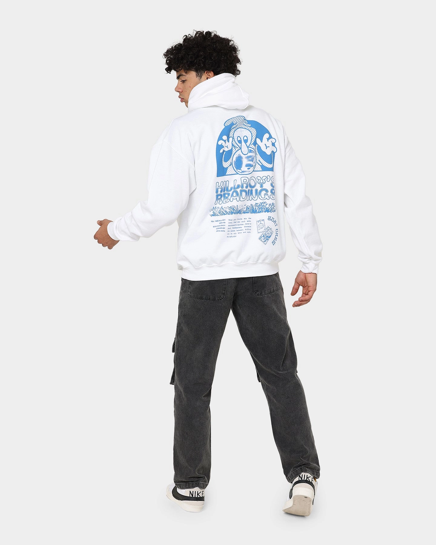 Goat Crew Kilroy Hoodie White SeamSealed Construction