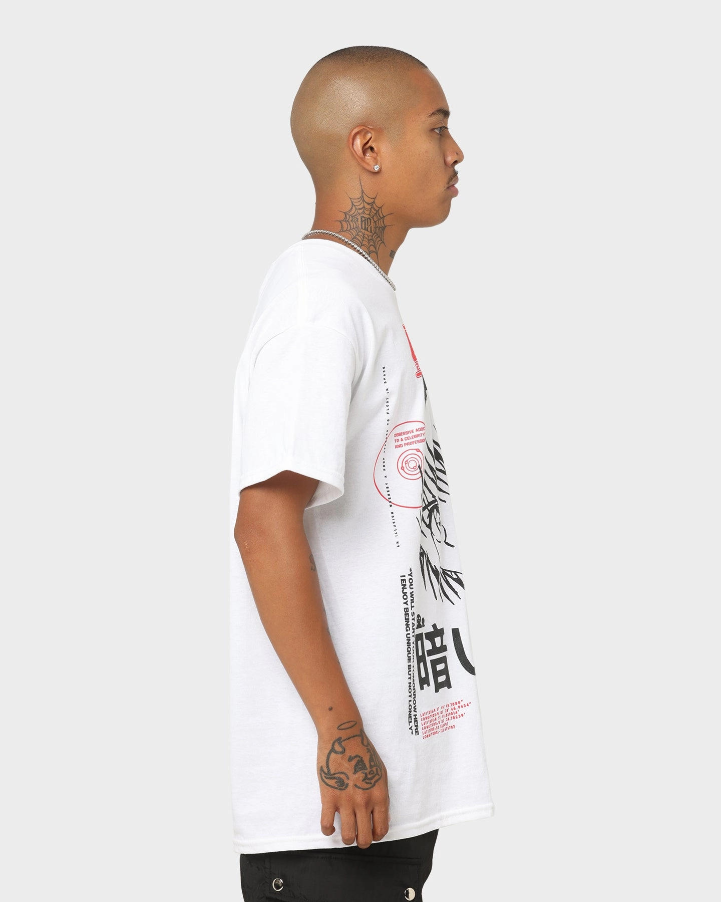 casual top Goat Crew Korea T-Shirt White