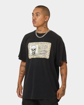 Goat Crew License Vintage T-Shirt Black Non Toxic Printing