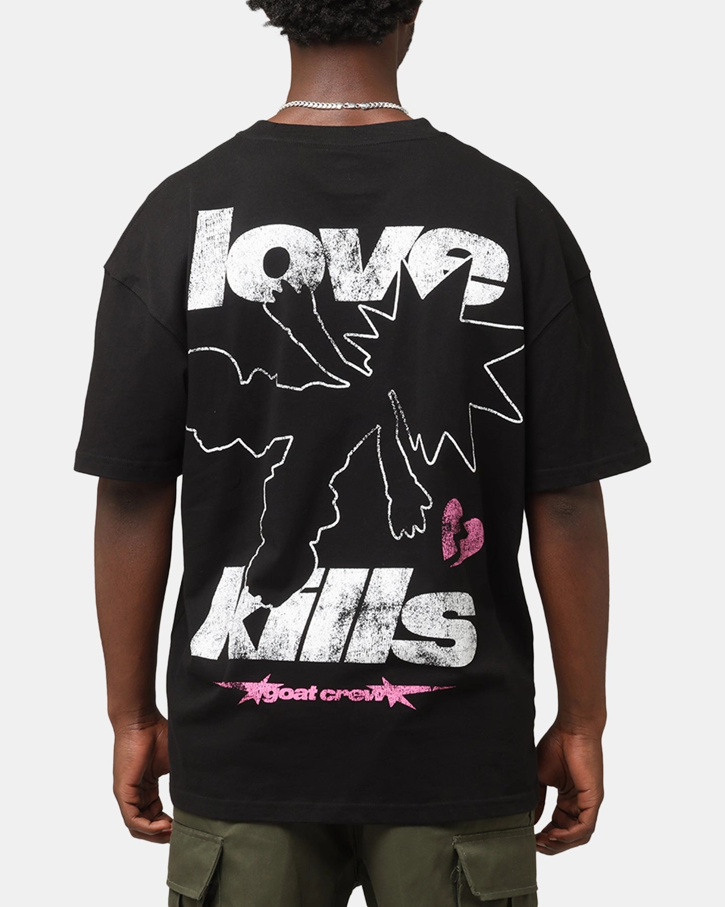 Goat Crew Love Kills T-Shirt Black Comfy Essentials