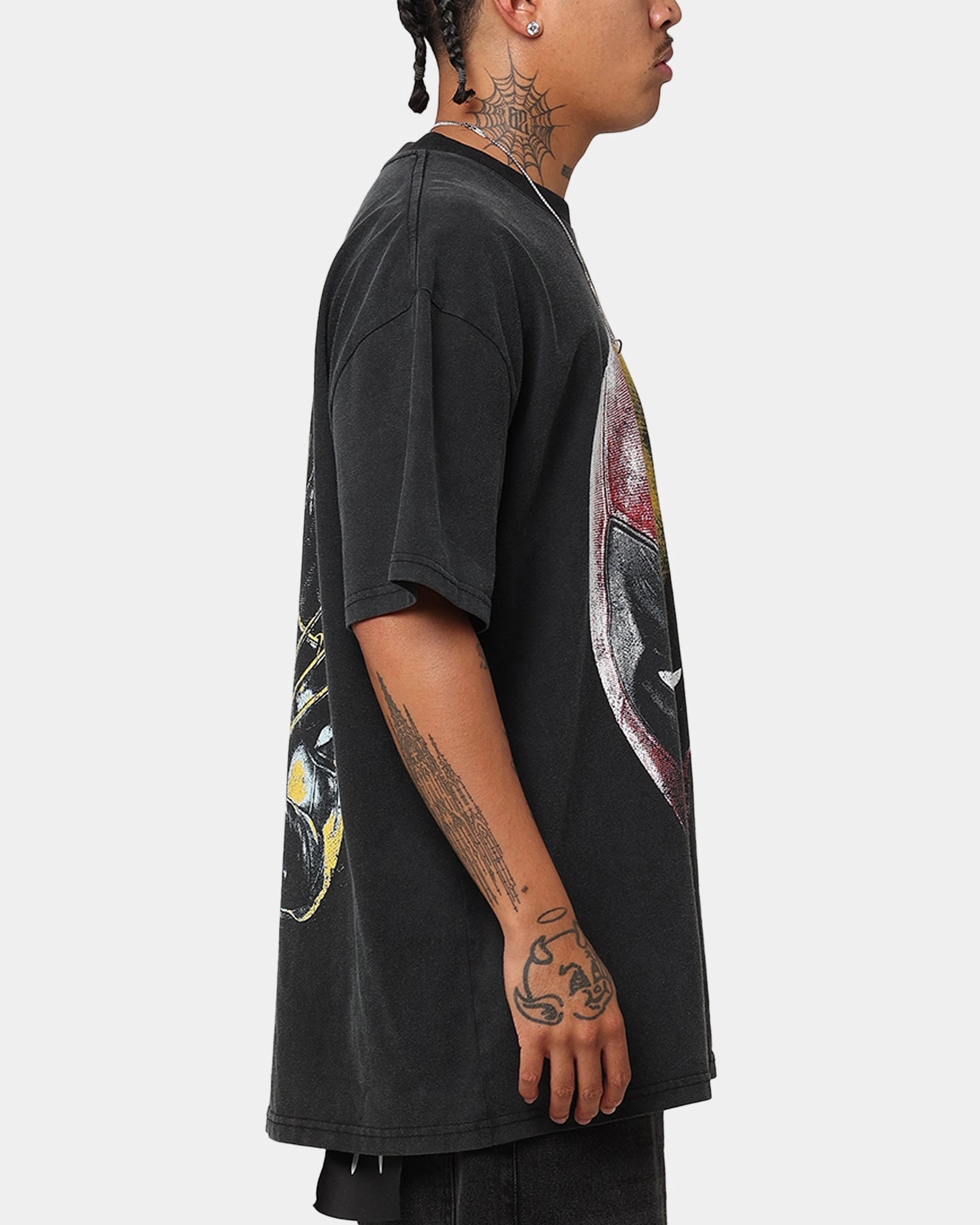 Goat Crew Marvel Deadpool and Wolverine Heavy T-Shirt Vintage Black vacation wear