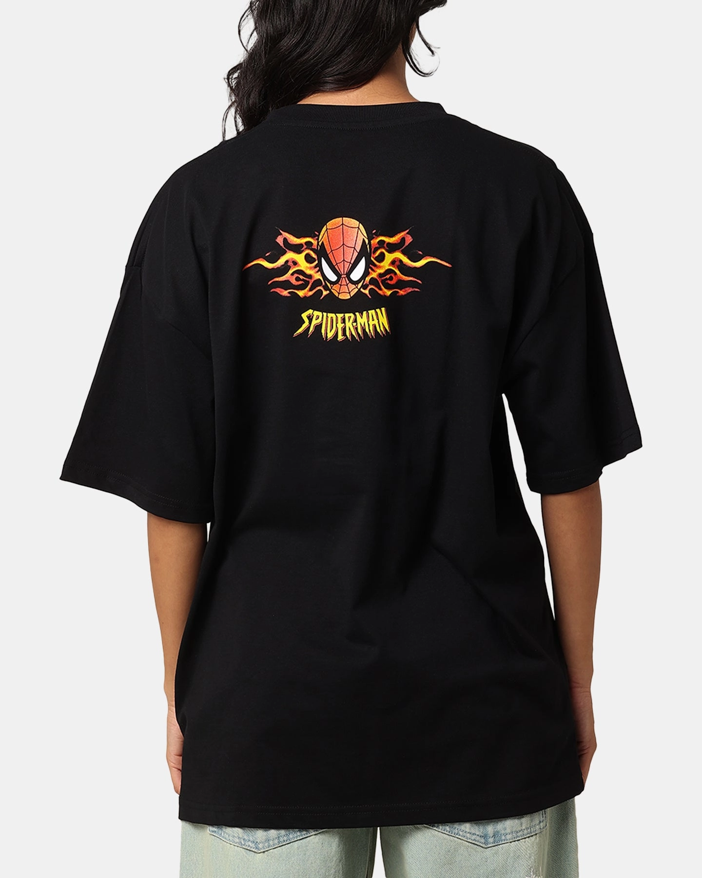 Goat Crew Marvel Spider-Man Y2K Spidey T-Shirt Black Eco friendly materials