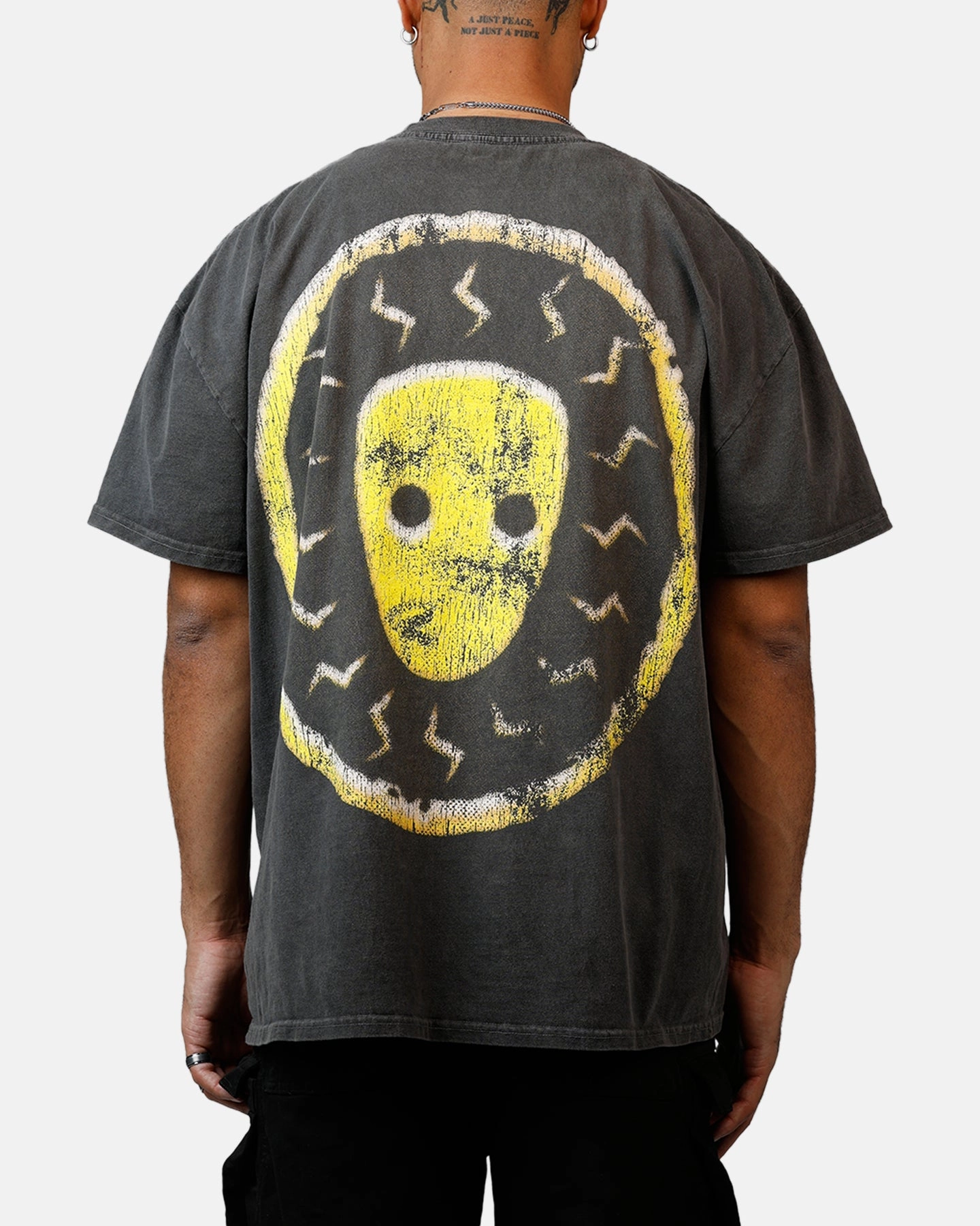 Goat Crew Marvel Villians Shocker Heavy T-Shirt Black Wash Lightweight Shirt