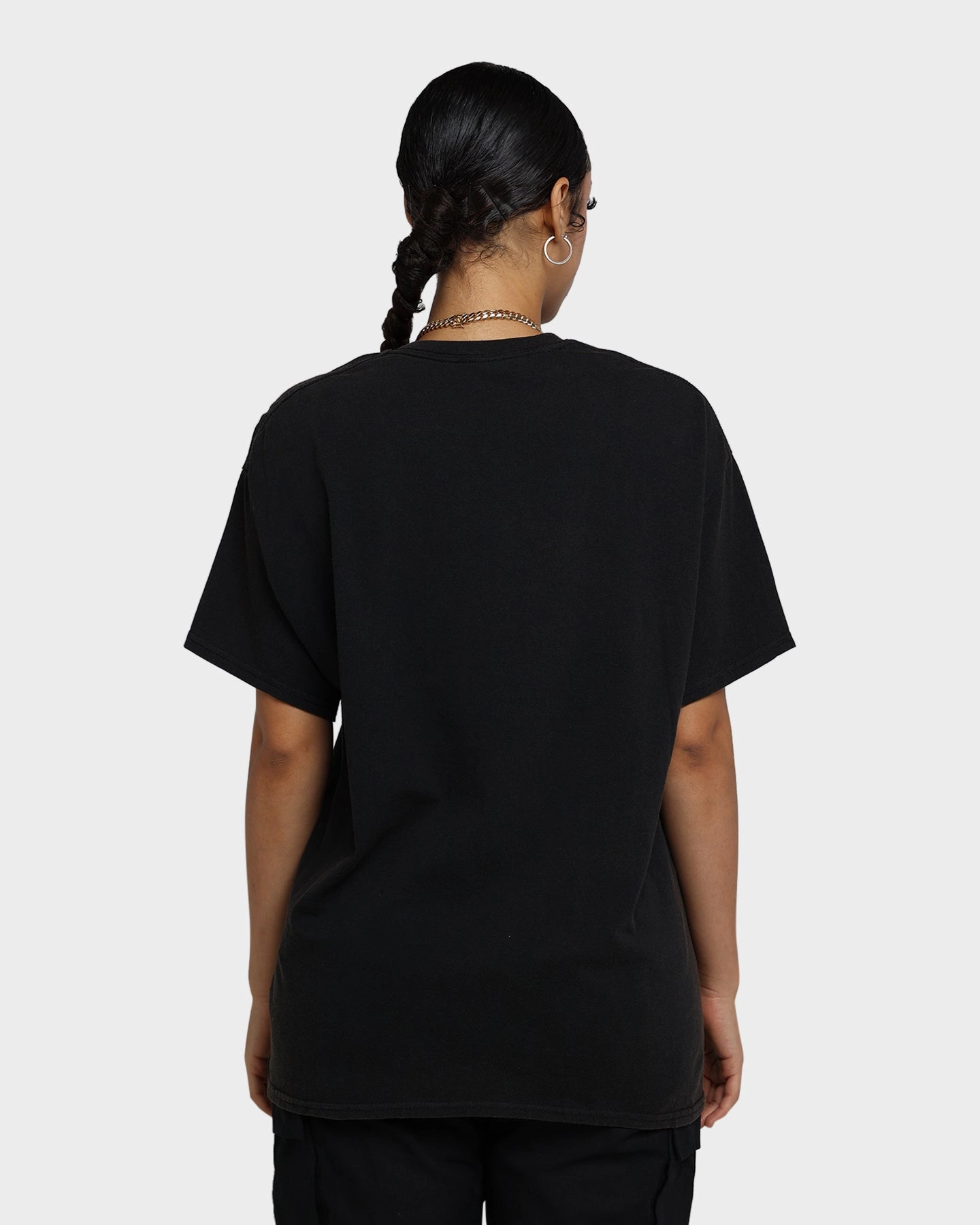 Goat Crew Mind Matter Vintage T-Shirt Washed Black Easy and Relaxed Breathable Fit Wear