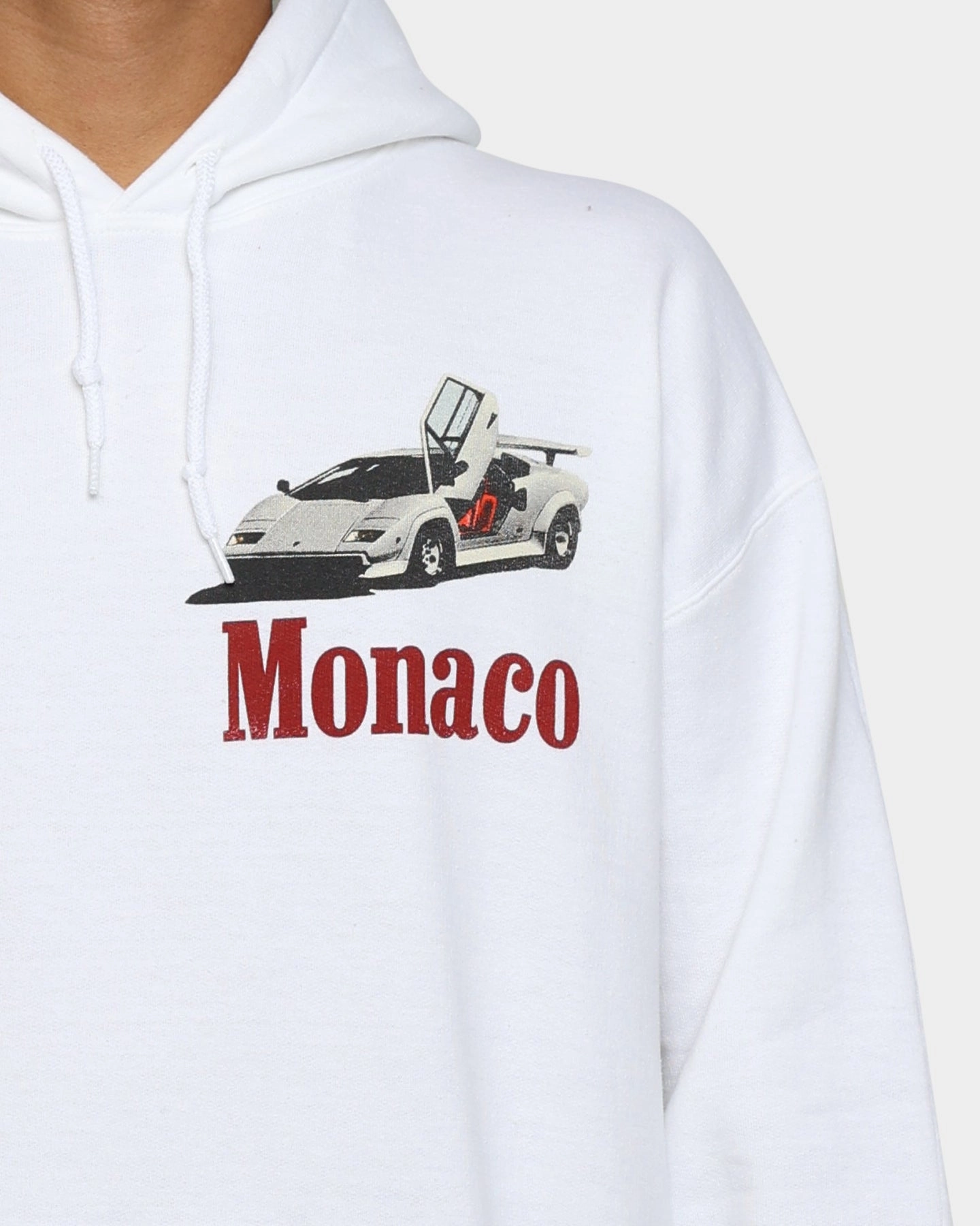 Fashionable Worth Goat Crew Monaco 1983 Hoodie White