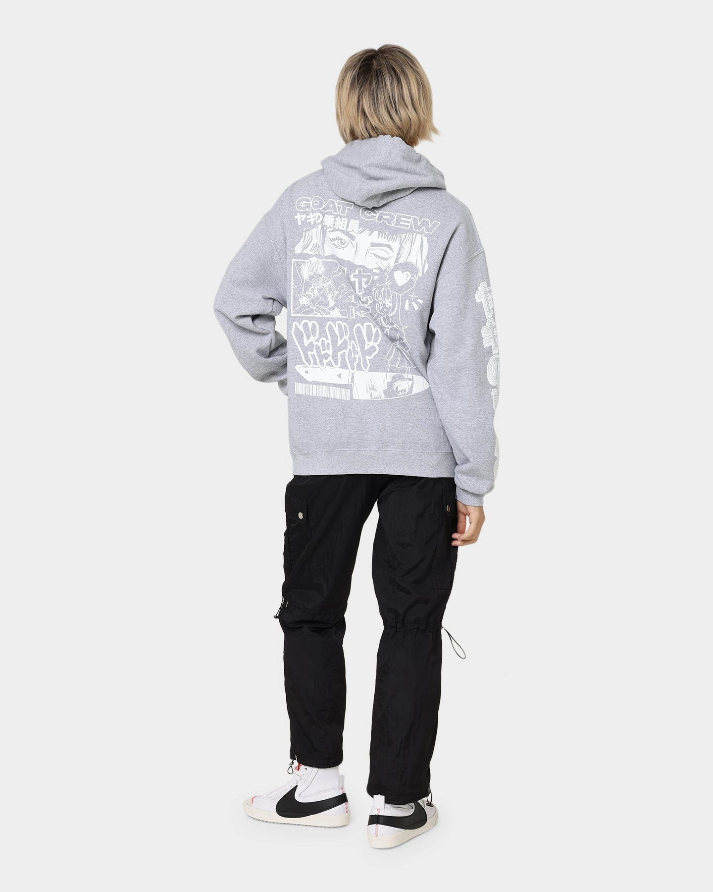 Goat Crew Niseko Hoodie Grey work - from - home Hooded Version