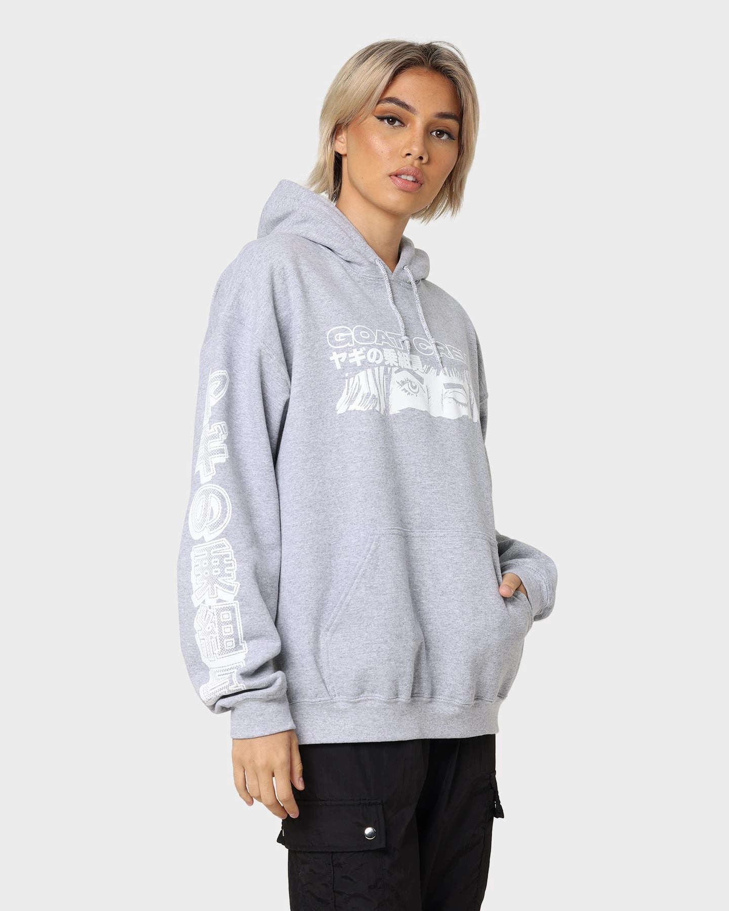 Goat Crew Niseko Hoodie Grey Warm Shield