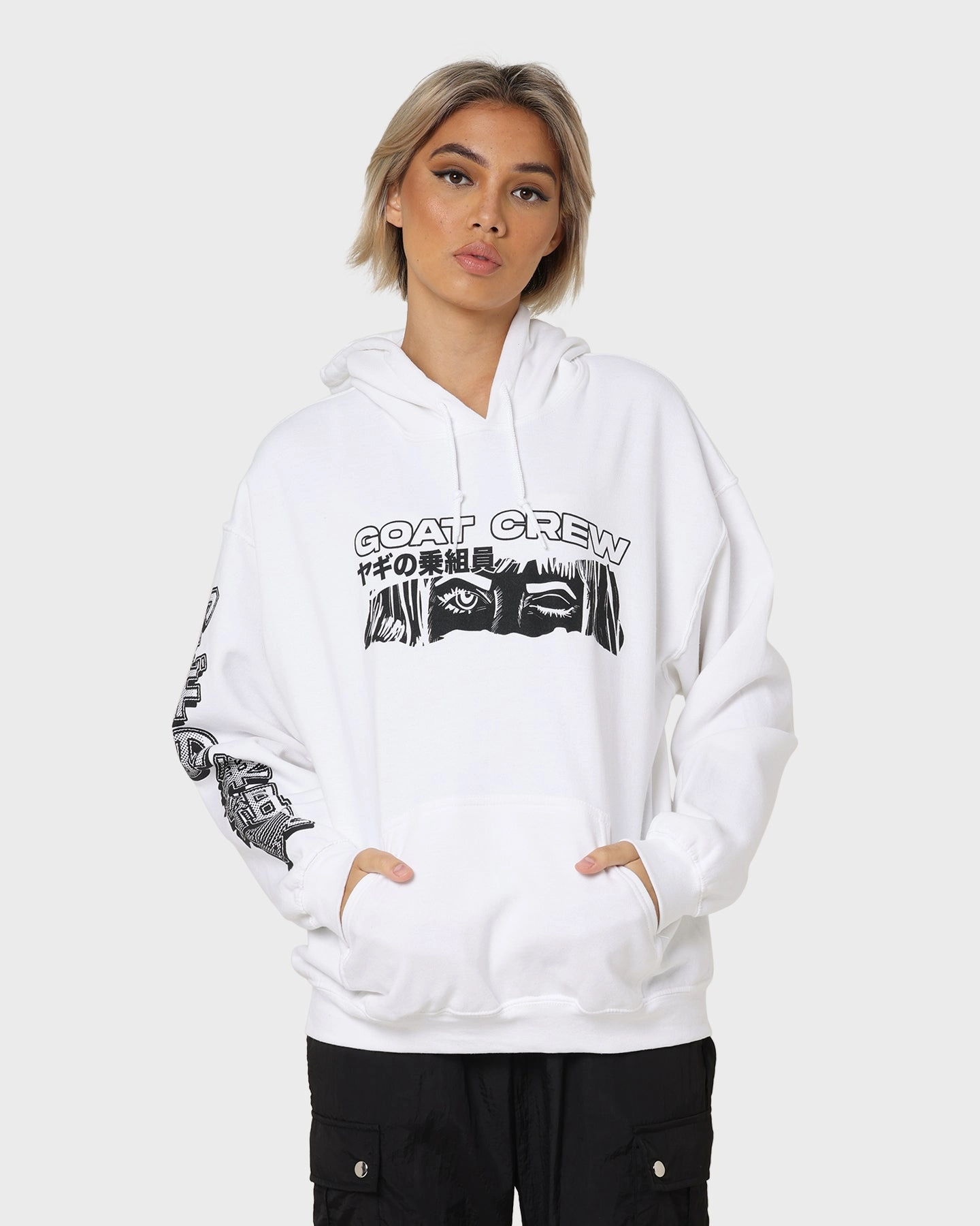 Urban Style Goat Crew Niseko Hoodie White