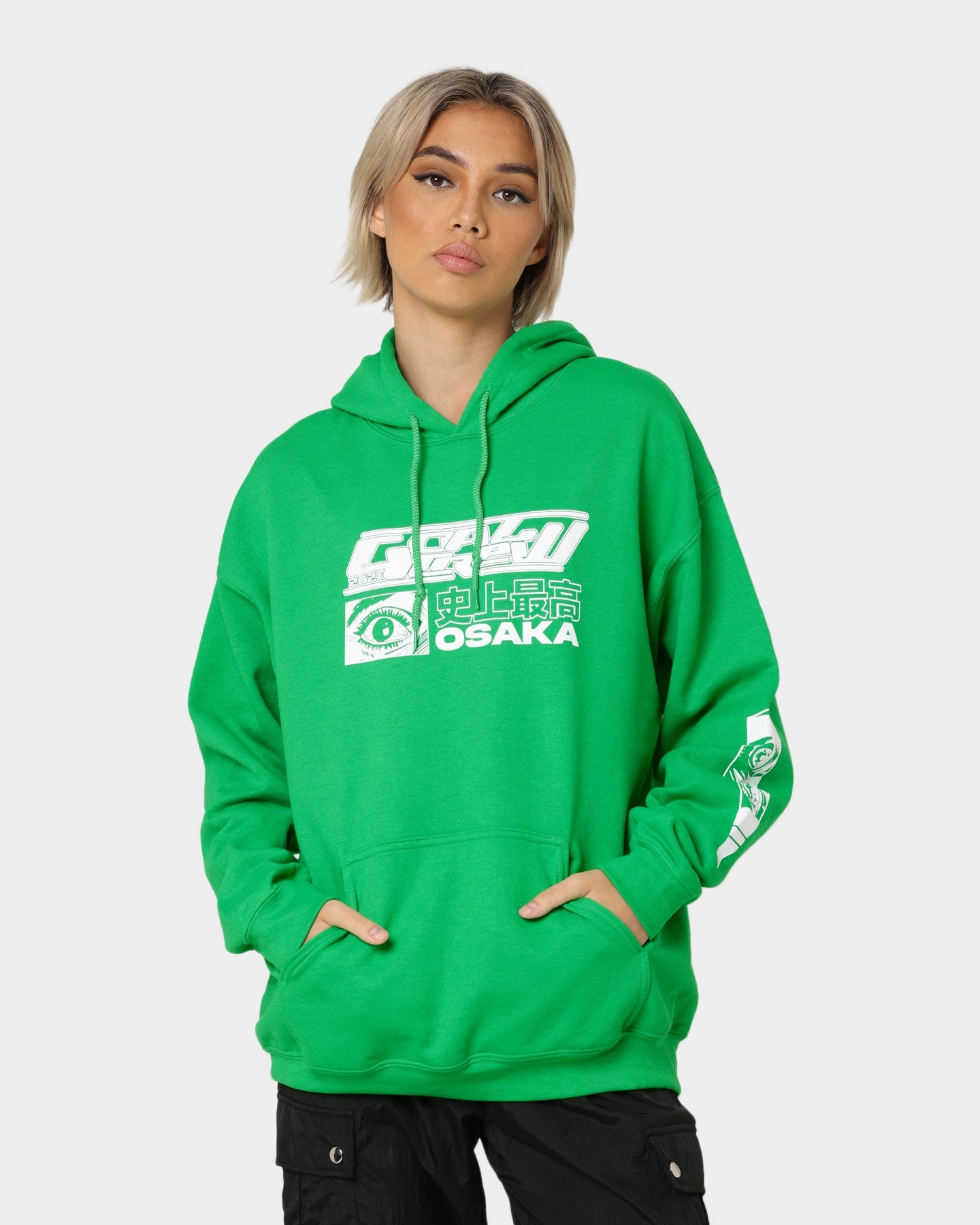 Chic Look Goat Crew Osaka Hoodie Green