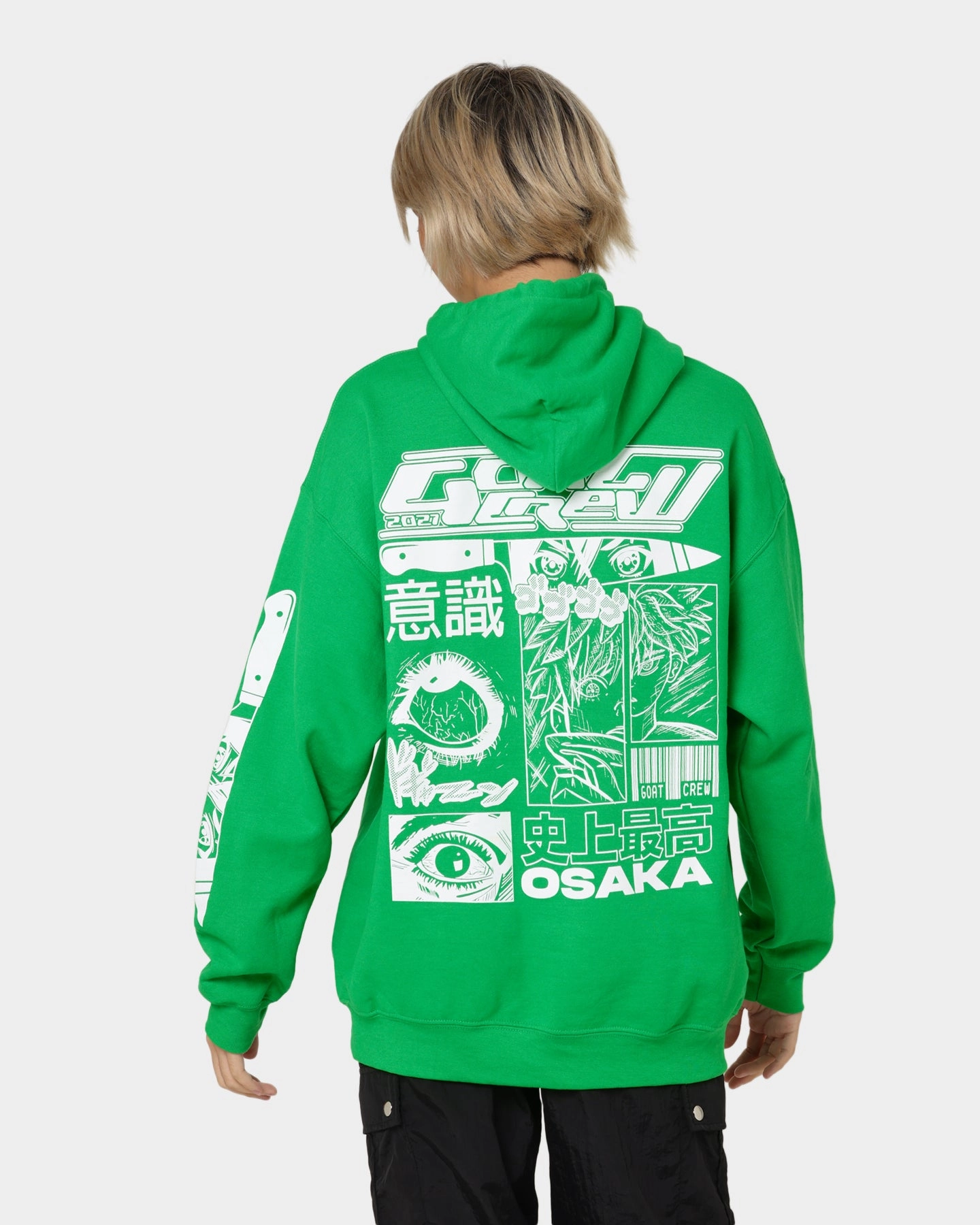 Suitcase Goat Crew Osaka Hoodie Green