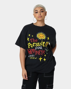 Vintage authenticity Goat Crew Pursuit 4 Happiness T-Shirt Black