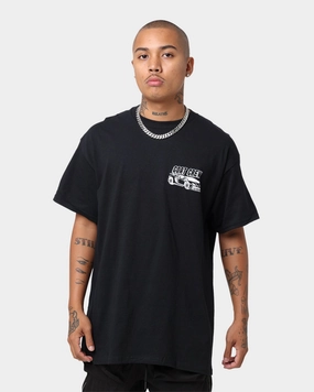 warm weather Weekend Essential Goat Crew Race Car T-Shirt Black